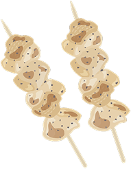 焼き鳥イラスト